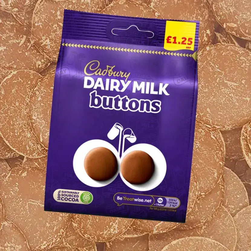 Wholesale Cadbury Giant Buttons 10x85g (Min 10 cases)