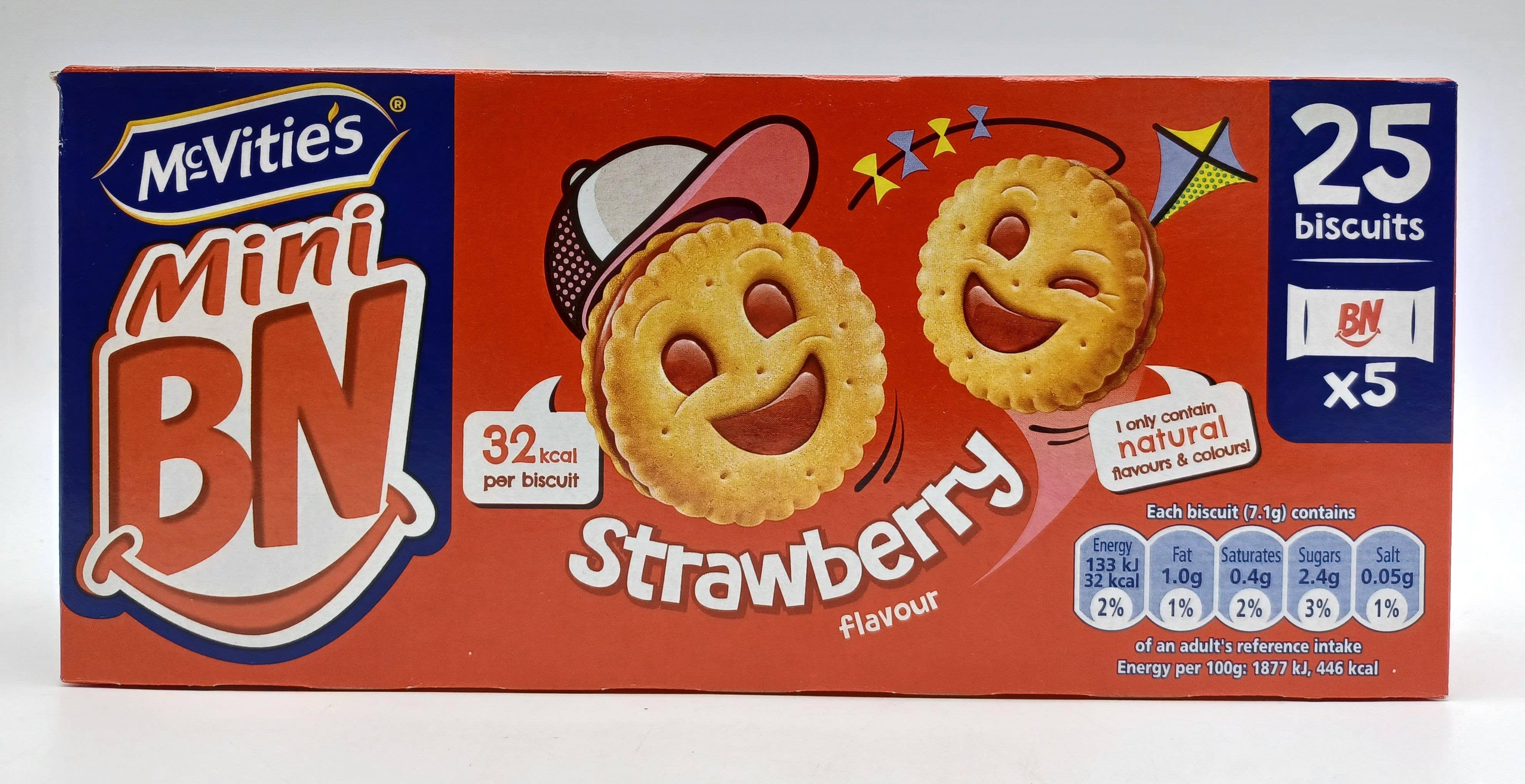 Mcvities Bn Strawberry 12x285g