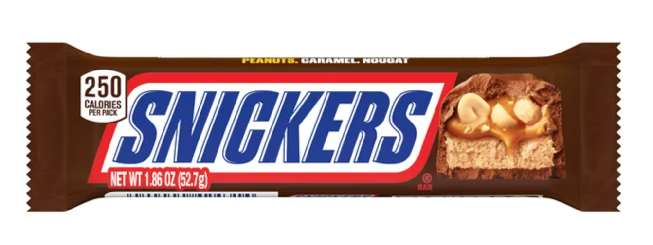 Snickers bar Chocolate 40x50g ($1.00/Unit)