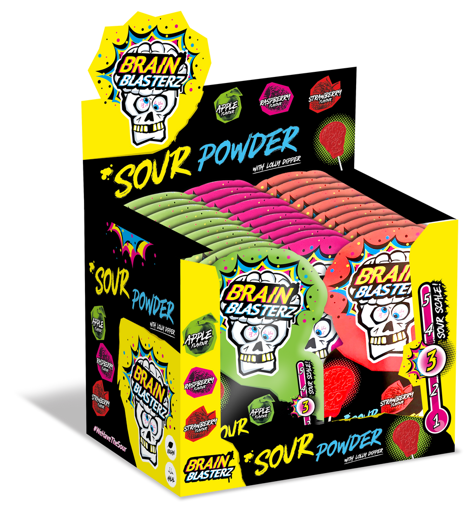 Buy Brain Blasterz Sour Powder Dipper 10g ($0.90/Unit) Online at