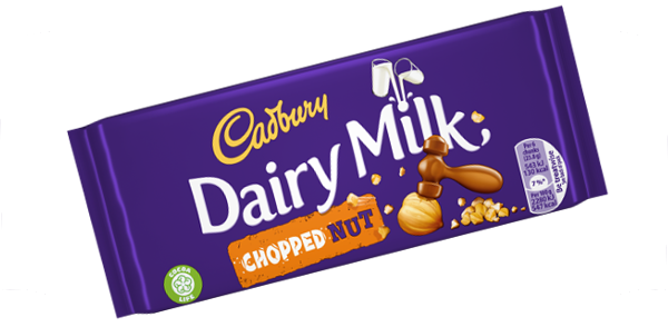 Cadbury Dairy Milk Chopped Nut 22x95g ($2.45/Unit)