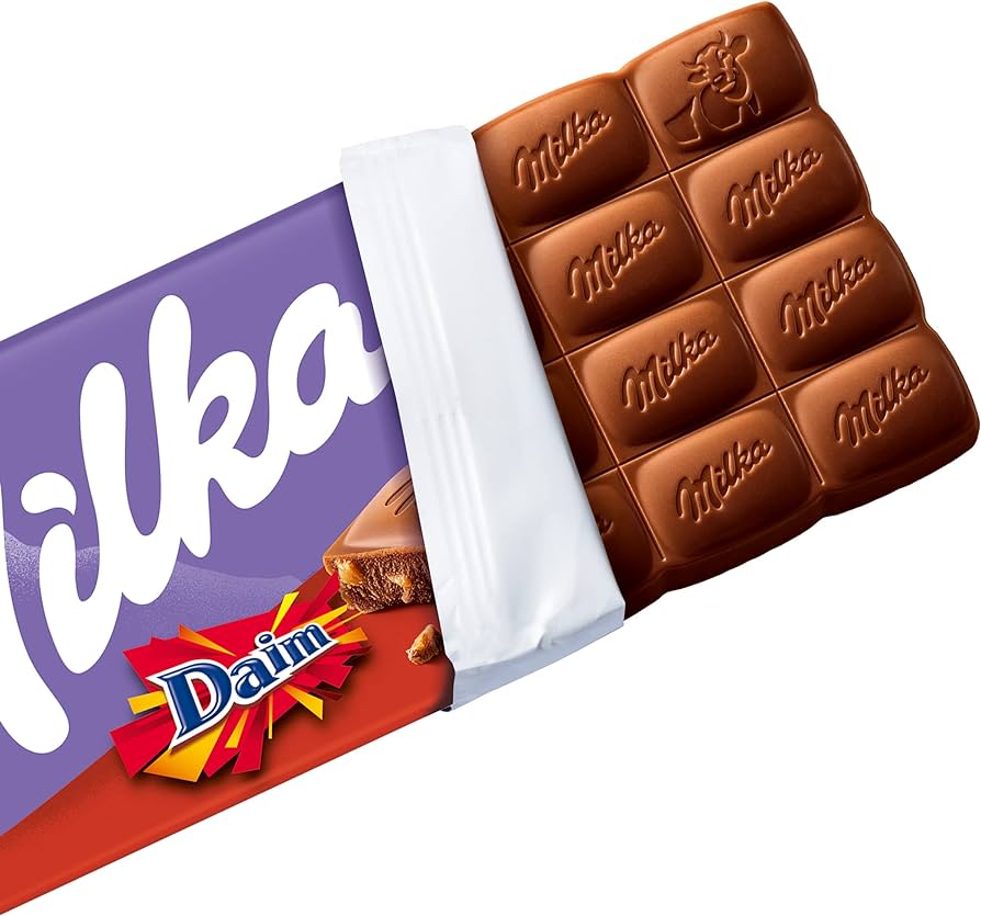 Milka Daim 22 pack of 100g ($1.95/Unit)