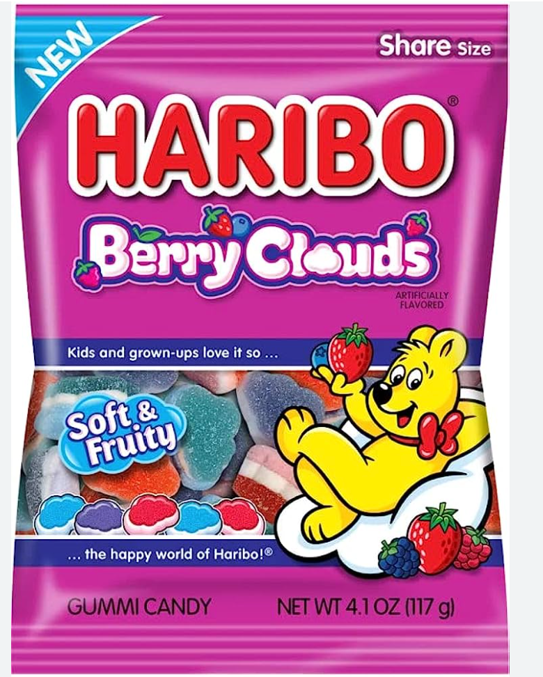 HARIBO Gummi Candy Berry Clouds 4.1 ($2.25/Unit)