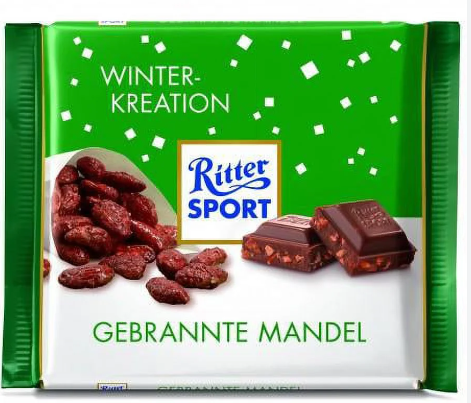 Ritter Sport Gebrannte Mandel 12x100 gr ($2.35/Unit)
