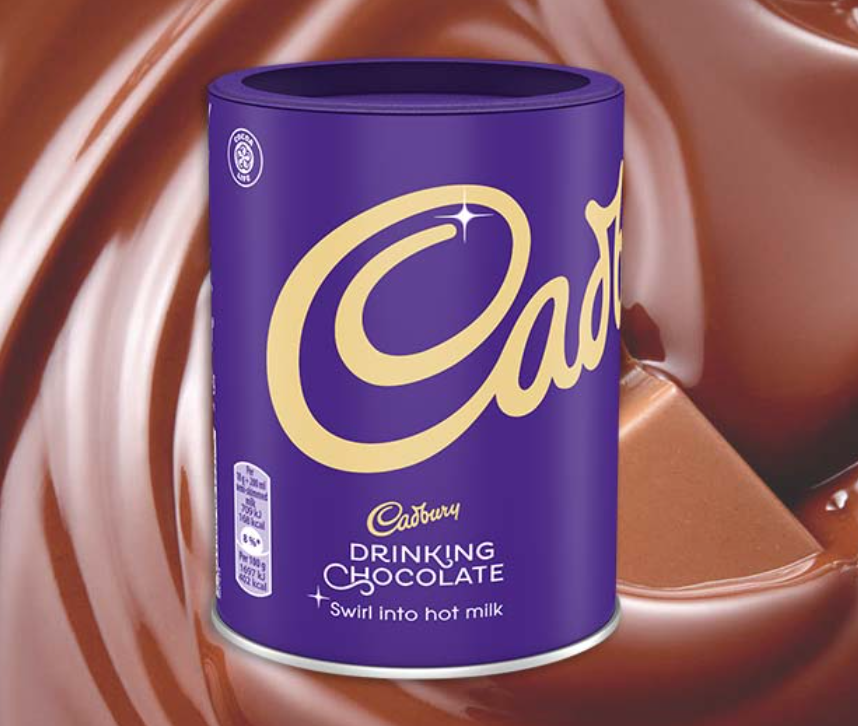 Cadbury Original Drinking Chocolate 6x500gr ($4.90/Unit)
