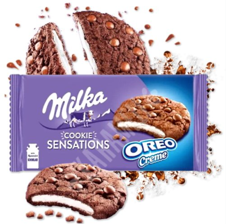 Milka Oreo Sensation Cookies 12x156g ($3.45/Unit)