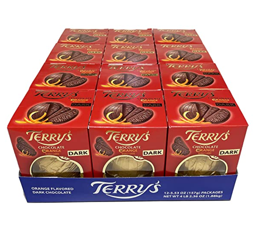 Terry's Chocolate Orange Dark Chocolate 12x157g ($4.90/unit)