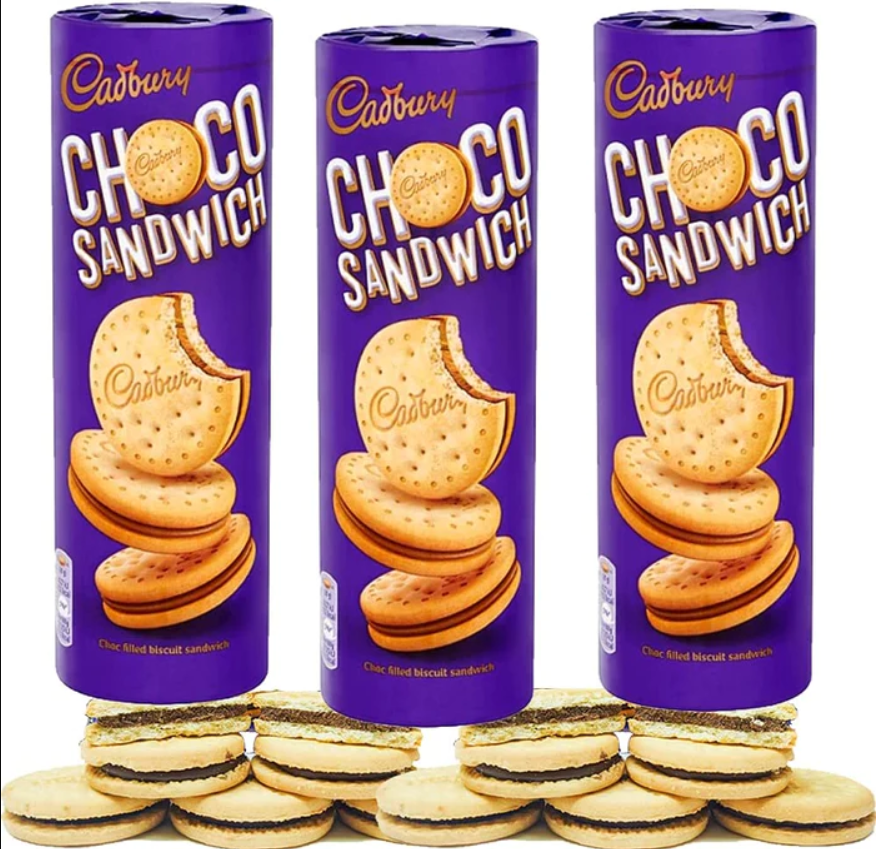 Cadbury Choco Filled Sandwich Biscuits 260g