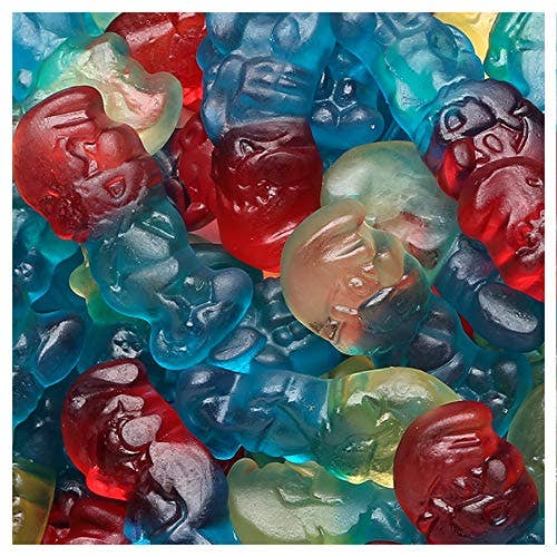 HARIBO Gummi Candy Smurfs sour 4 oz. Bag (Pack of 12) ($2.25/Unit)