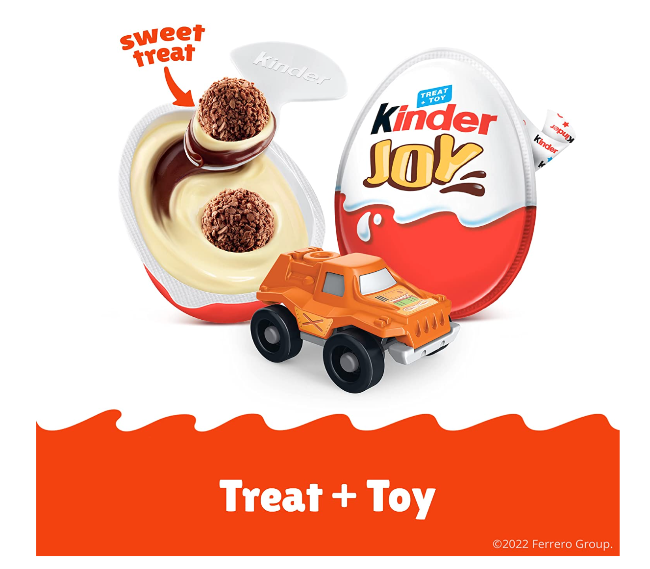 Kinder JOY Chocolate Eggs Classic with Toys for Boys & Girls 60x15g ($1.35/Unit)