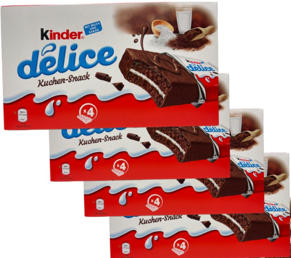 Ferrero Kinder Delice Chocolate 20x39g ($1.60/Unit)