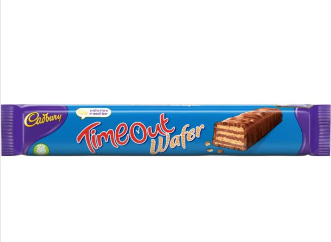 Cadbury Time Out Wafer 121.2g($2.95/Unit)